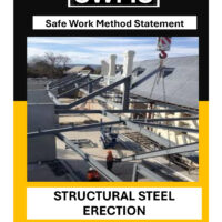 Structural Steel Erection SWMS front Page